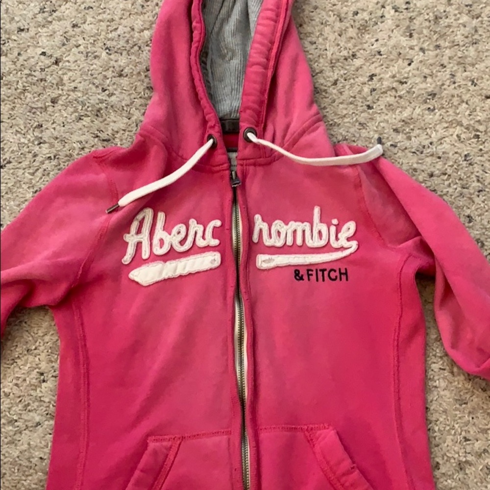 Abercrombie zip up sweatshirt